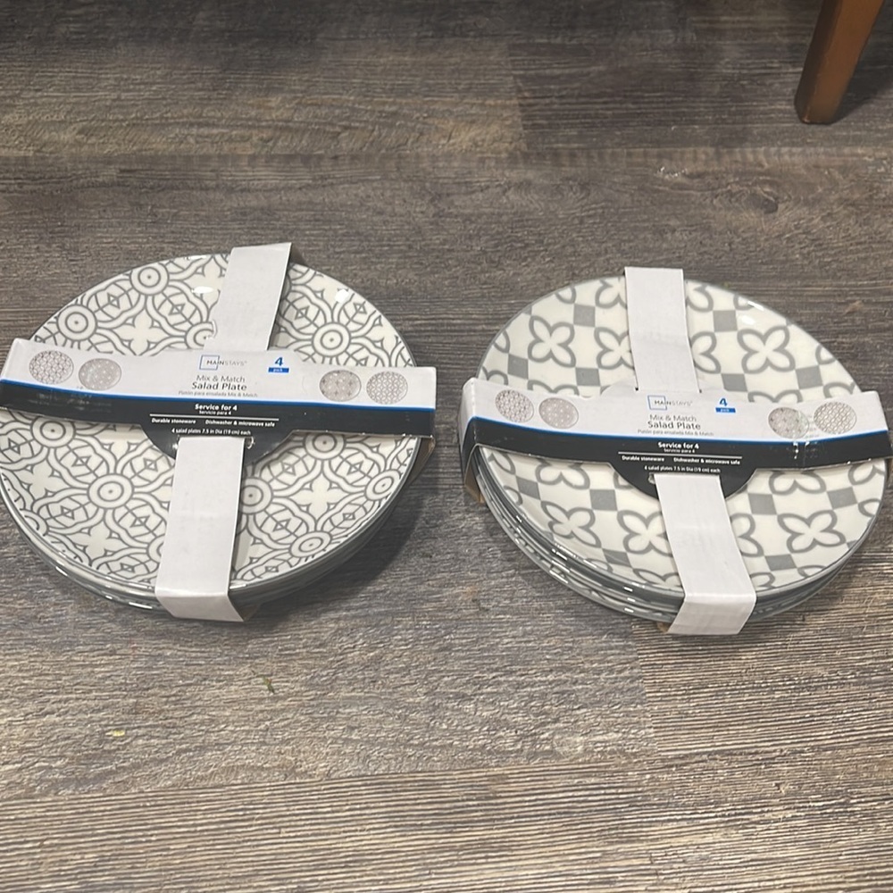 8 pc salad plate